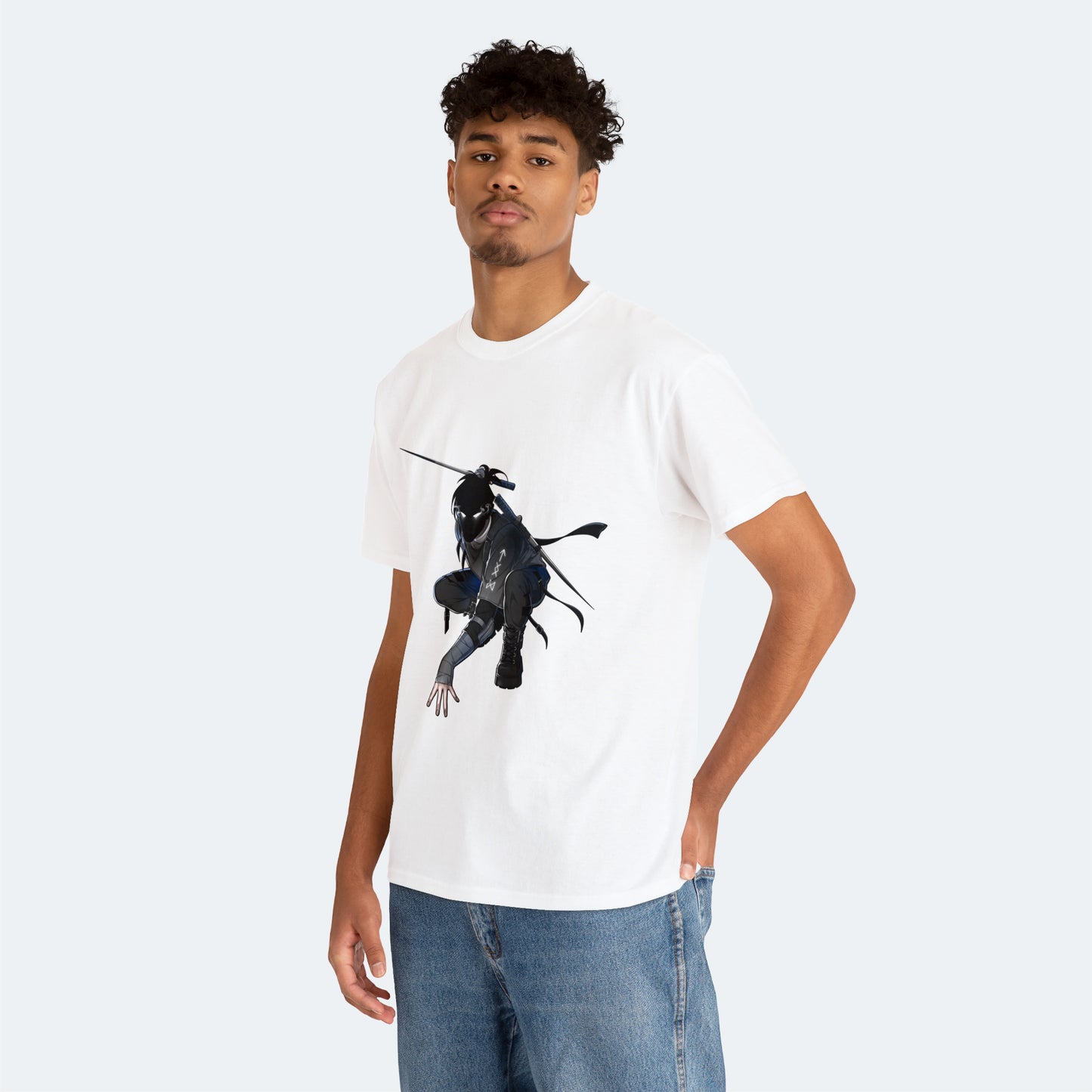 Shadowman Cotton Tee for Men