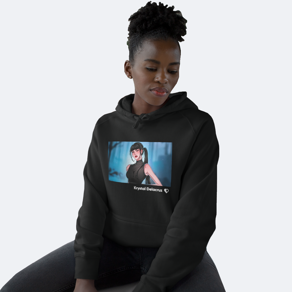 Krystal Delacruz Premium Hoodie for Women