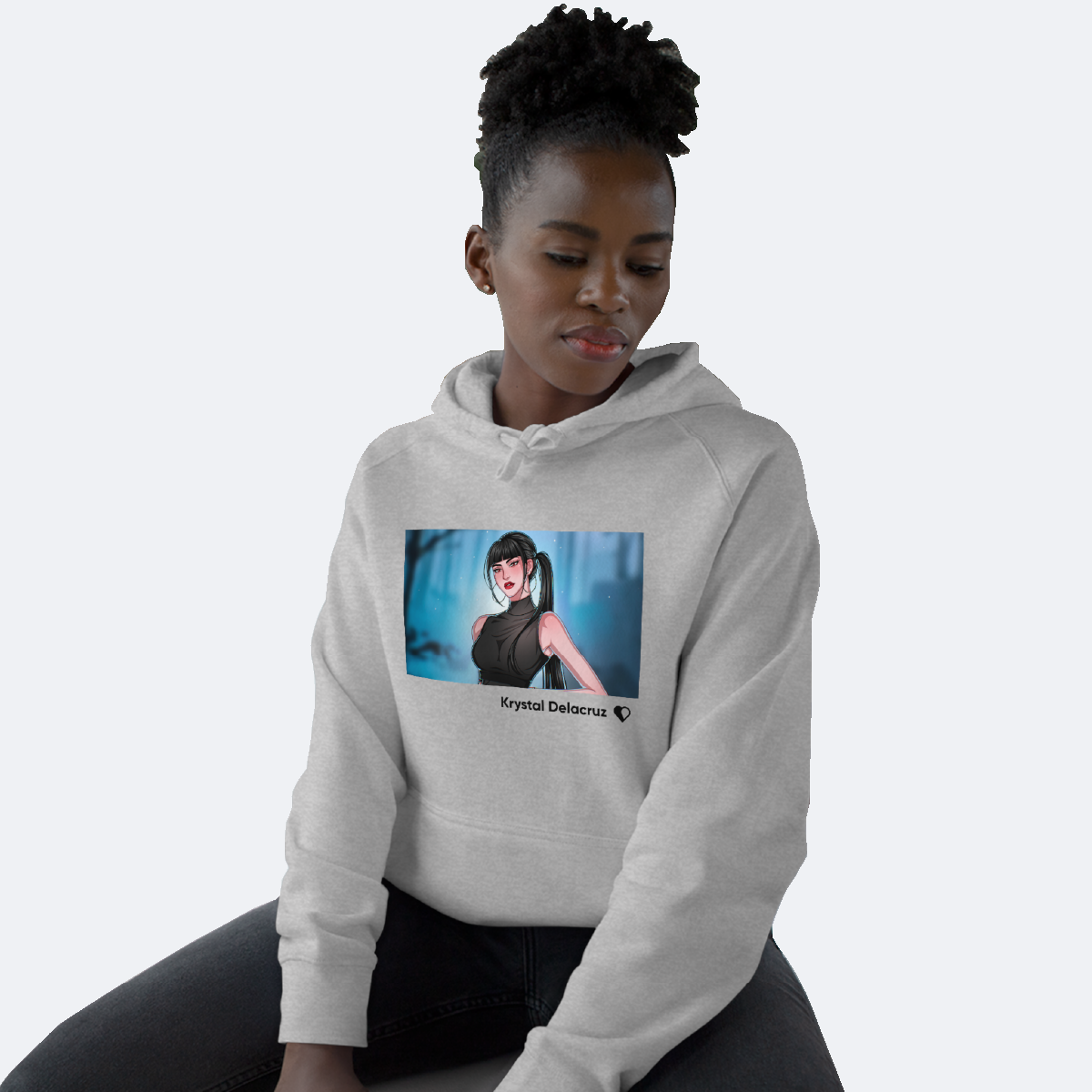 Krystal Delacruz Premium Hoodie for Women