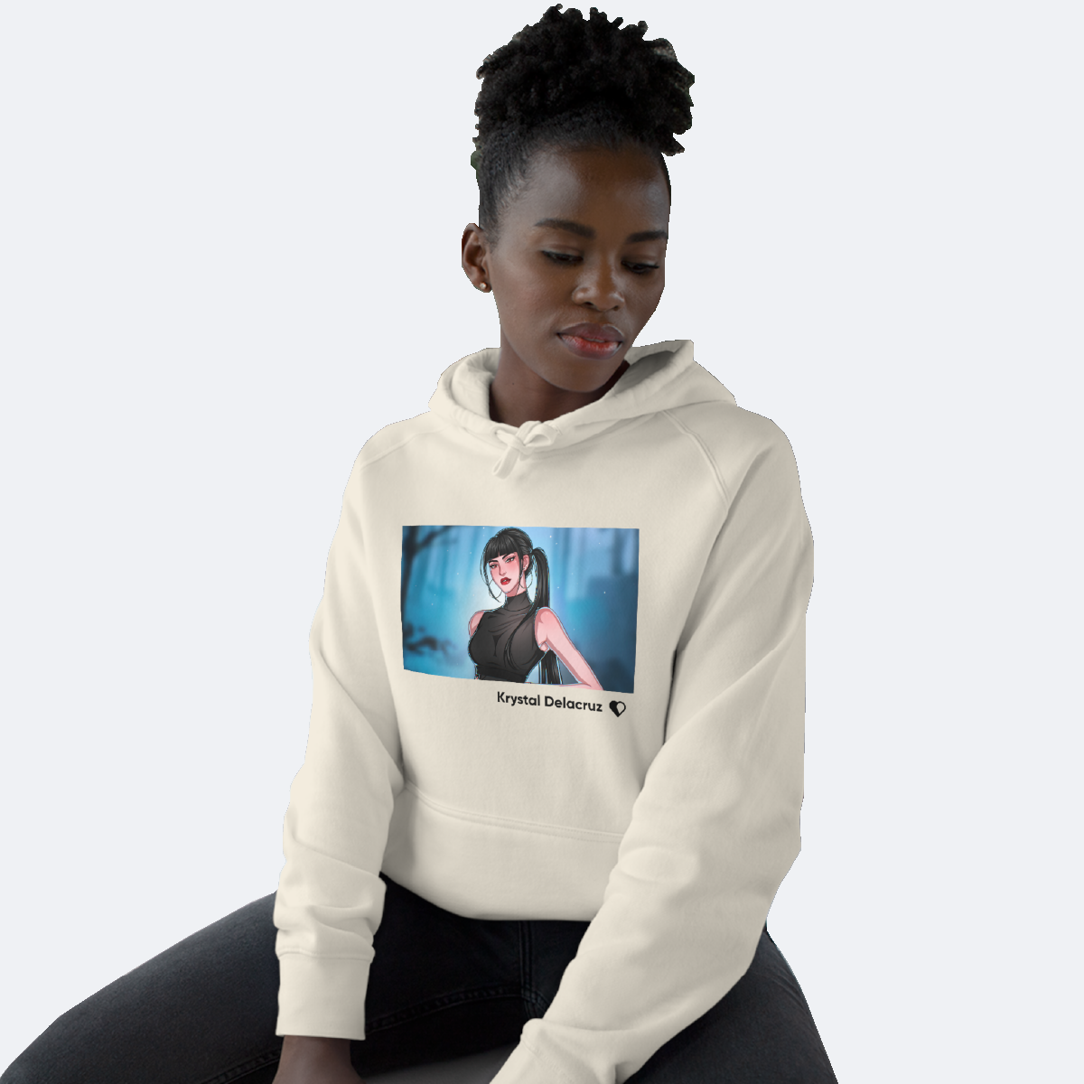 Krystal Delacruz Premium Hoodie for Women