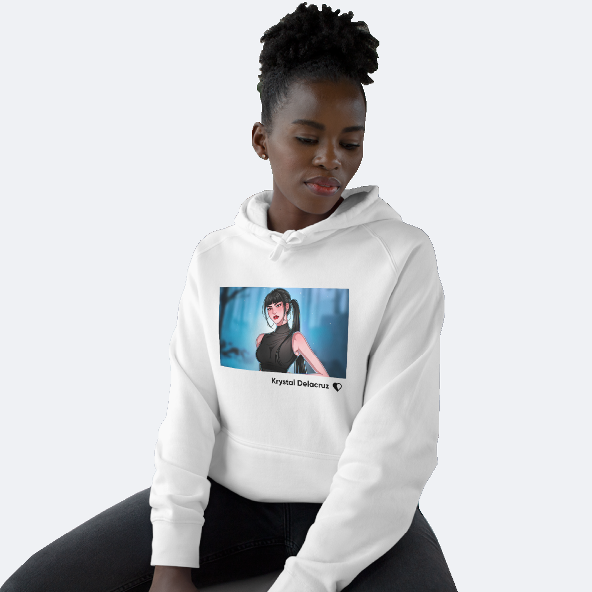 Krystal Delacruz Premium Hoodie for Women