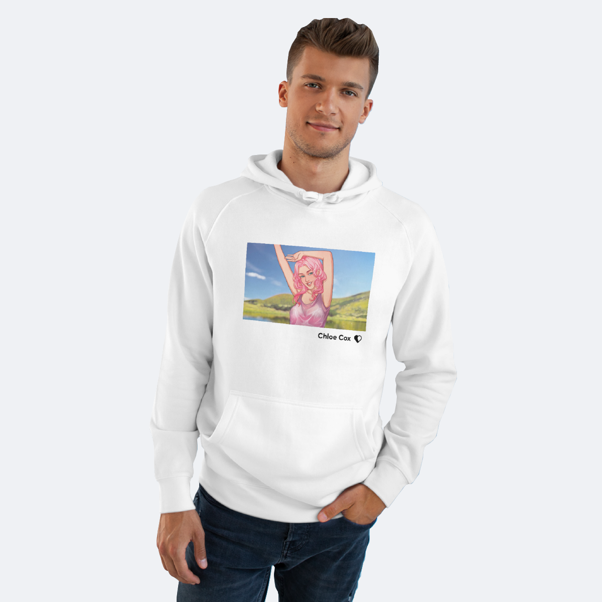 Chloe Cox Premium Hoodie for Men