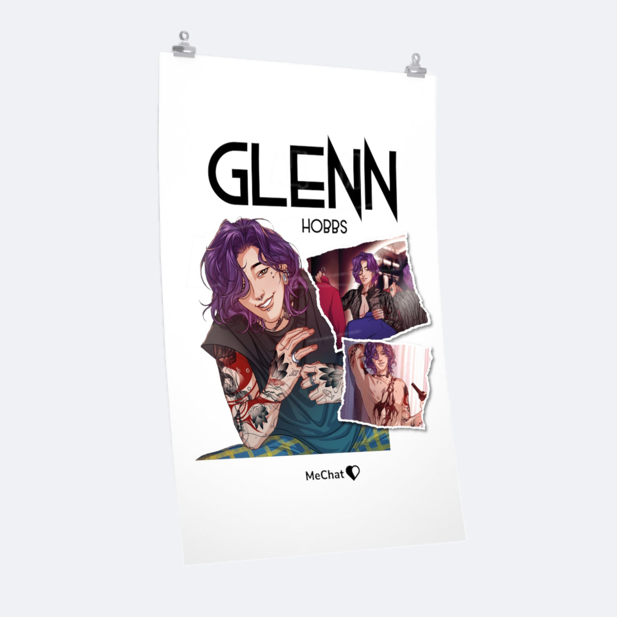 Glenn Hobbs Vertical Poster